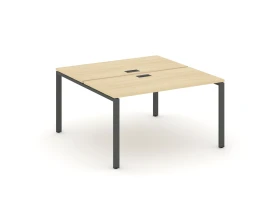 Рабочая станция 2-х сторон. на П-образном каркасе 60 мм 1180x1632x750 Стайл Проджект / Style Project images