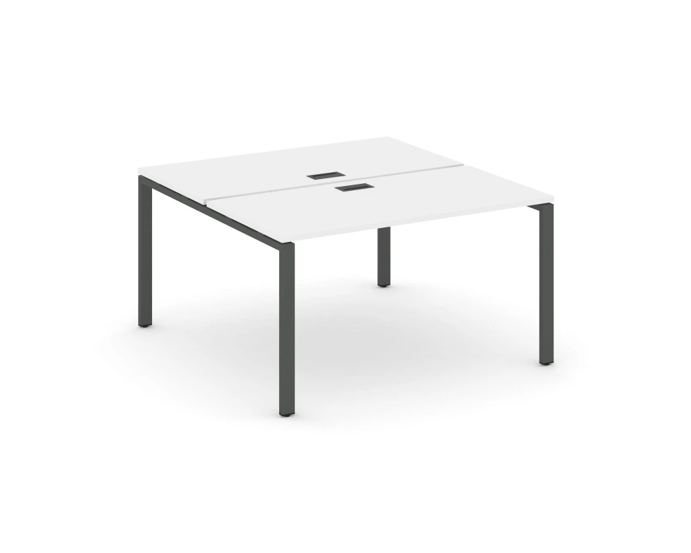 Рабочая станция 2-х сторон. на П-образном каркасе 60 мм 1180x1632x750 Стайл Проджект / Style Project