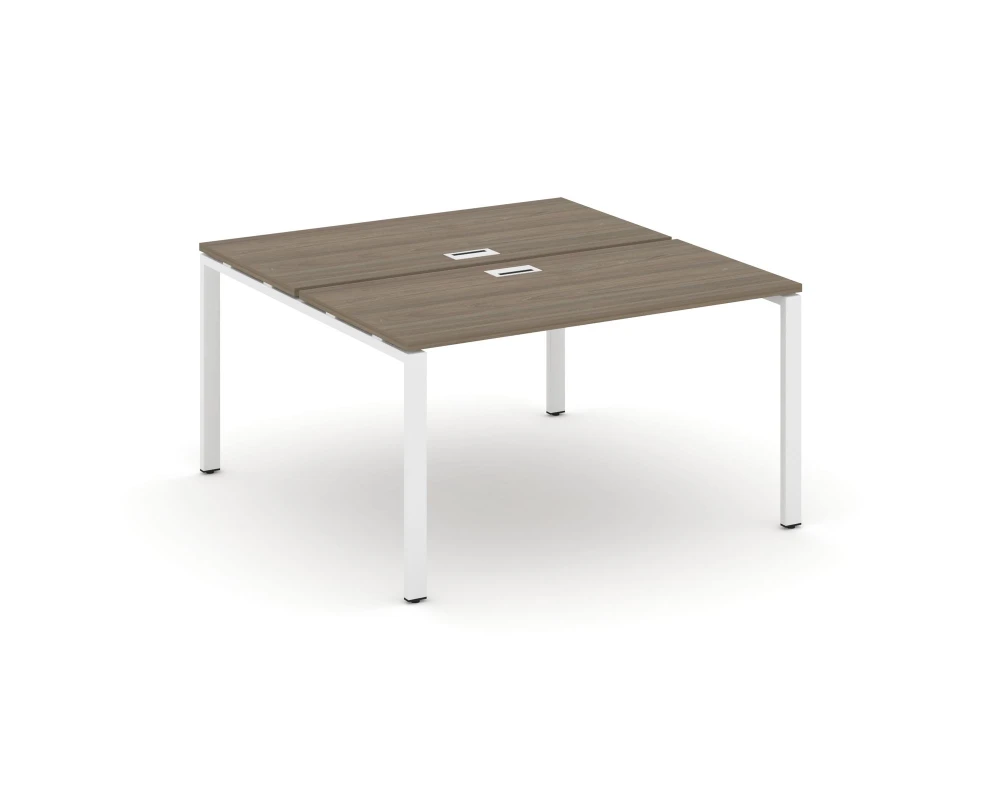 Рабочая станция 2-х сторон. на П-образном каркасе 60 мм 1380x1432x750 Стайл Проджект / Style Project