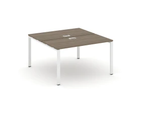 Рабочая станция 2-х сторон. на П-образном каркасе 60 мм 1380x1632x750 Стайл Проджект / Style Project images