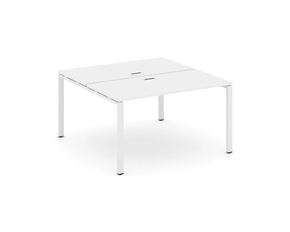 Рабочая станция 2-х сторон. на П-образном каркасе 60 мм 1580x1432x750 Стайл Проджект / Style Project