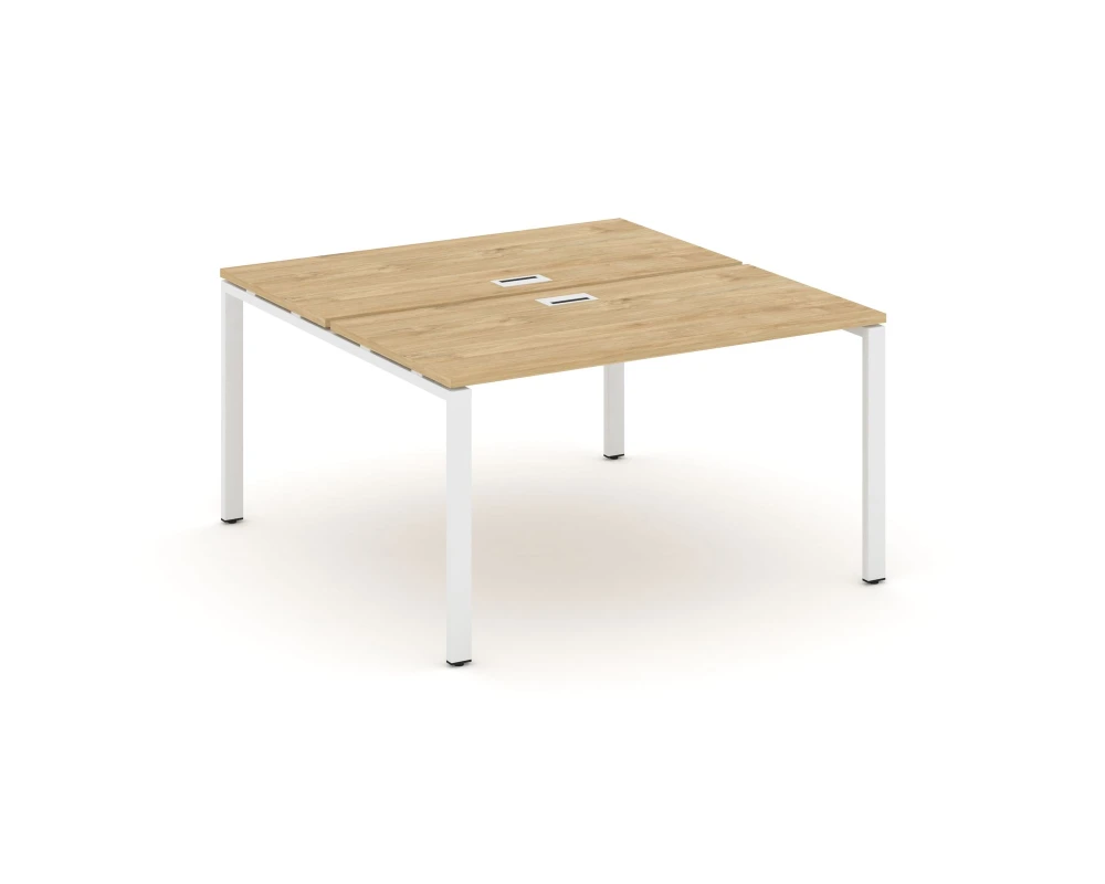 Рабочая станция 2-х сторон. на П-образном каркасе 60 мм 980x1232x750 Стайл Проджект / Style Project