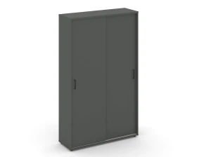 Шкаф-купе для одежды с полками и выдвижной штангой в каждой секции 1200x400x1982 зад. стенка HDF Стайл Проджект / Style Project images