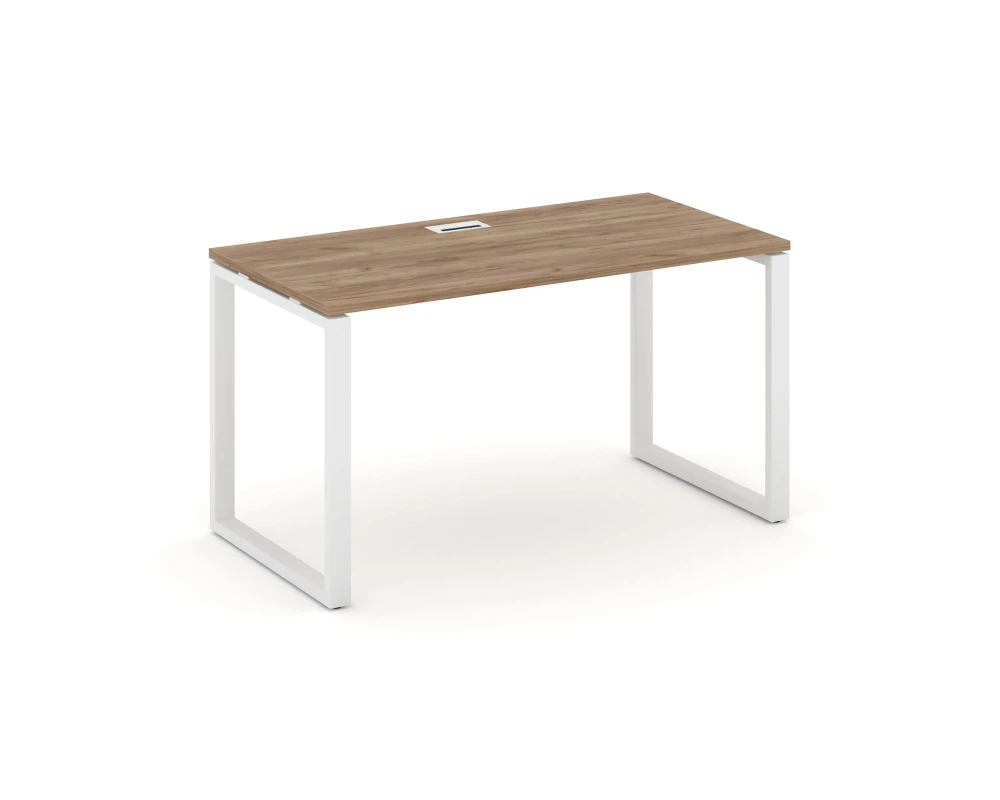 Стол письменный на О-образном каркасе 60 мм 1580x700x750 Стайл Проджект / Style Project