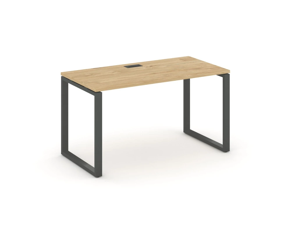 Стол письменный на О-образном каркасе 60 мм 1580x700x750 Стайл Проджект / Style Project