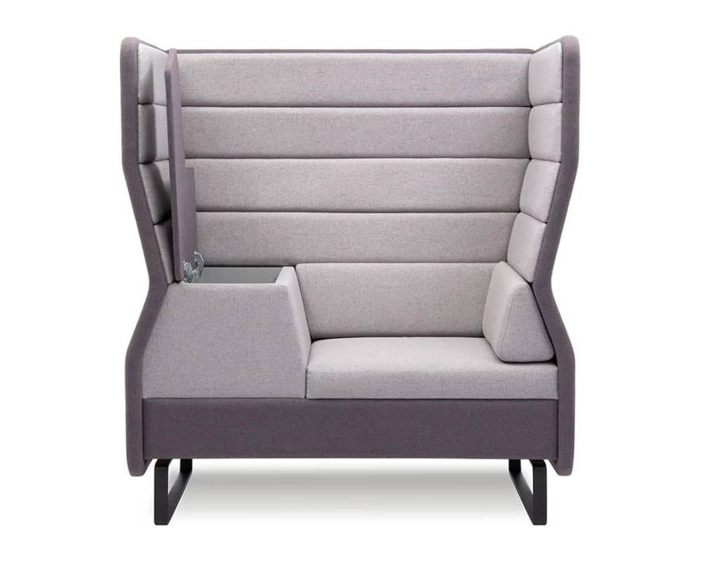 Кресло со столиком с высокой спинкой Toolip