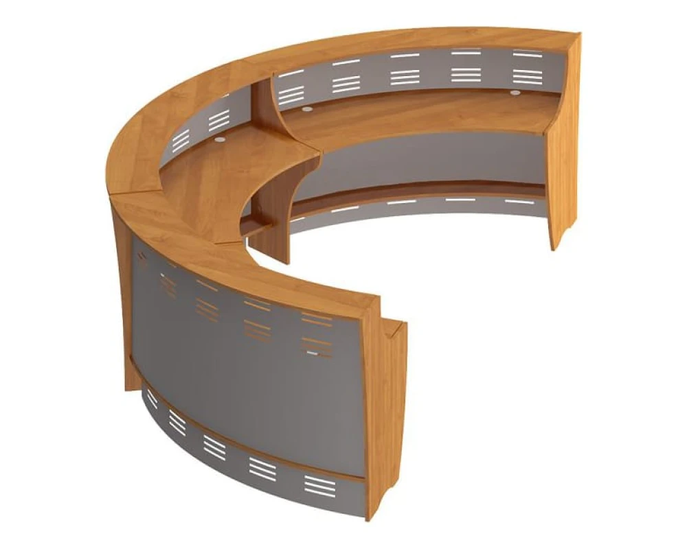 Вариант компоновки N 1 Три модуля 60 грд изогнутых наружу Formula