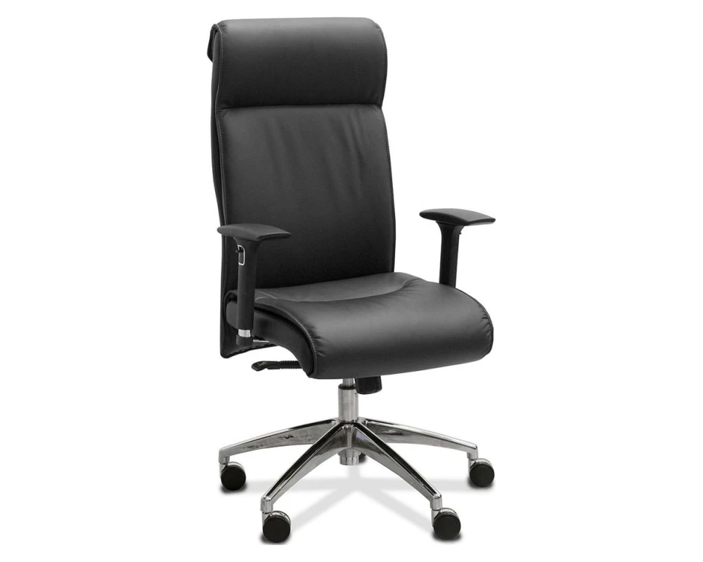 Кресло Dark экокожа подлокотники 3D