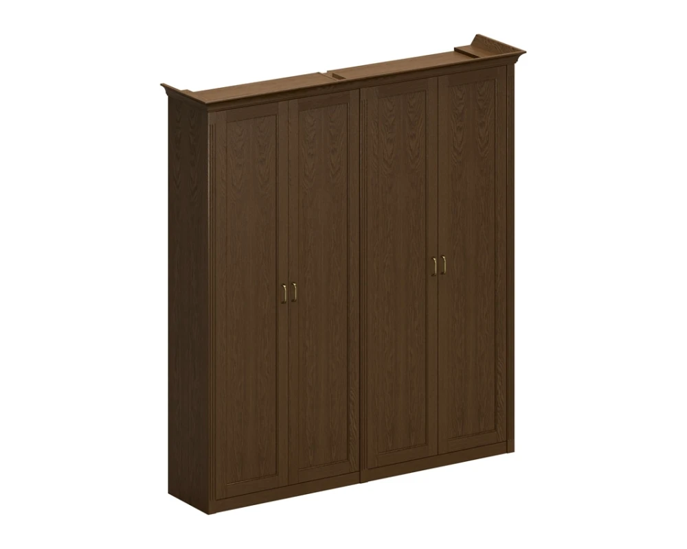 Шкаф высокий с закрытыми дверями (2 для документов) Perseo