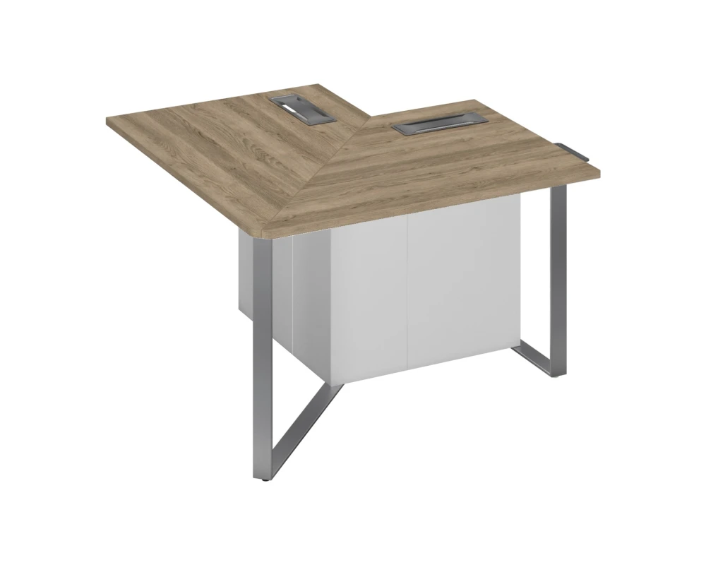 Секция угловая составного стола для переговоров Speech Cube