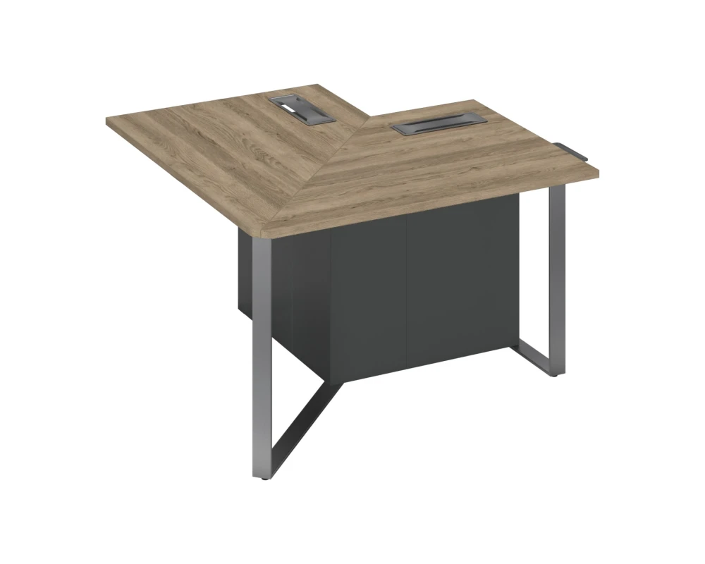 Секция угловая составного стола для переговоров Speech Cube