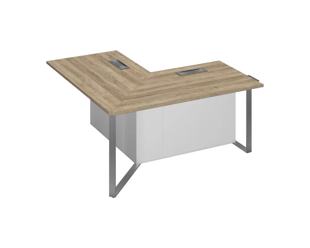 Секция угловая стола для переговоров составного Speech Cube