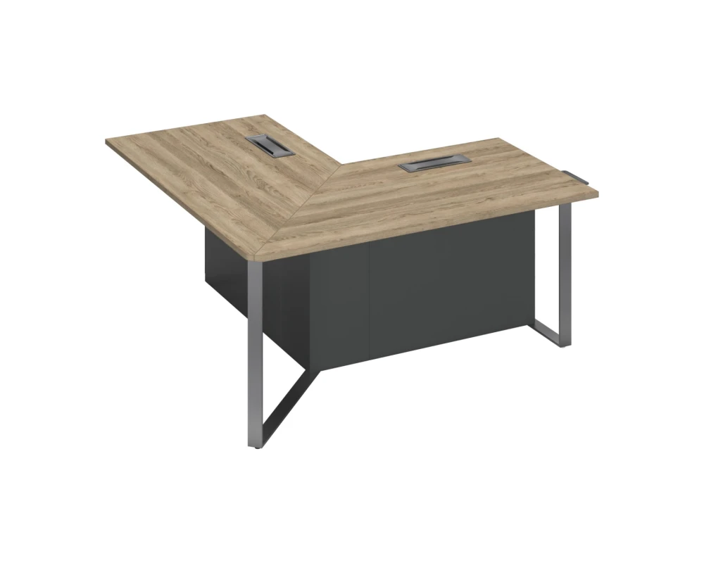 Секция угловая стола для переговоров составного Speech Cube