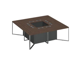 Стол для переговоров 240 составной Speech Cube images