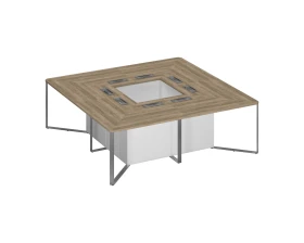 Стол для переговоров 240 составной Speech Cube images