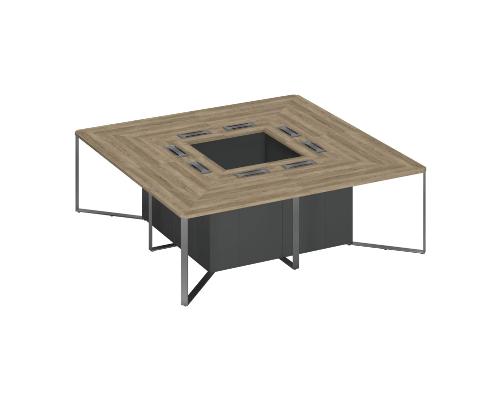 Стол для переговоров 240 составной Speech Cube