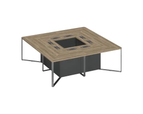 Стол для переговоров 240 составной Speech Cube images