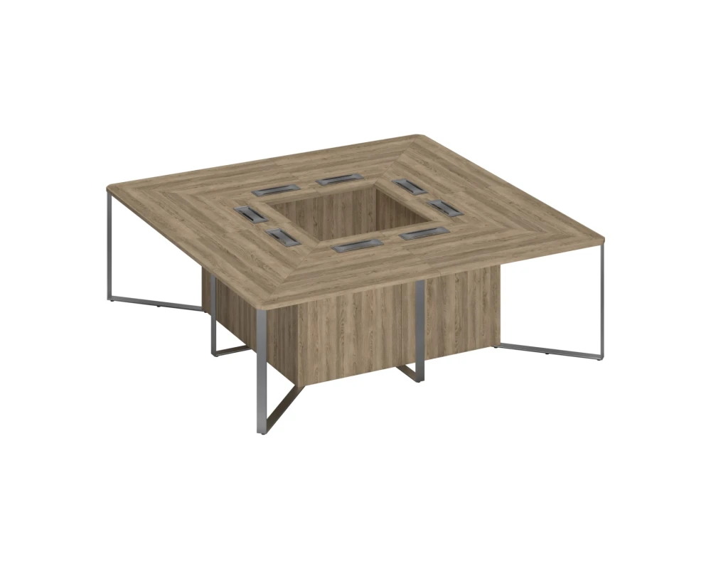 Стол для переговоров 240 составной Speech Cube