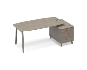 Стол на опорной тумбе малой (тип 2) Time Metal images