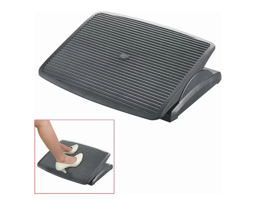 Подставка для ног BRAUBERG офисная 45х35 регулируемый угол наклона фактурная