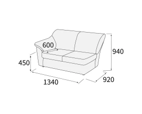 Модуль 2-х мест. с лев./прав. подл-ком Афина images