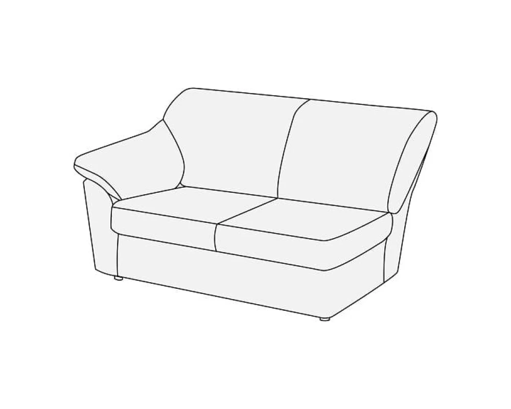 Модуль 2-х мест. с лев./прав. подл-ком Афина