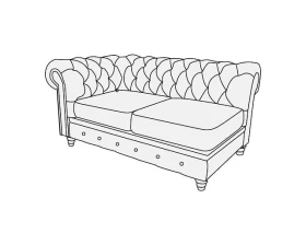 Модуль 2-х мест. с лев./прав. подл-ком Альфа Честер images