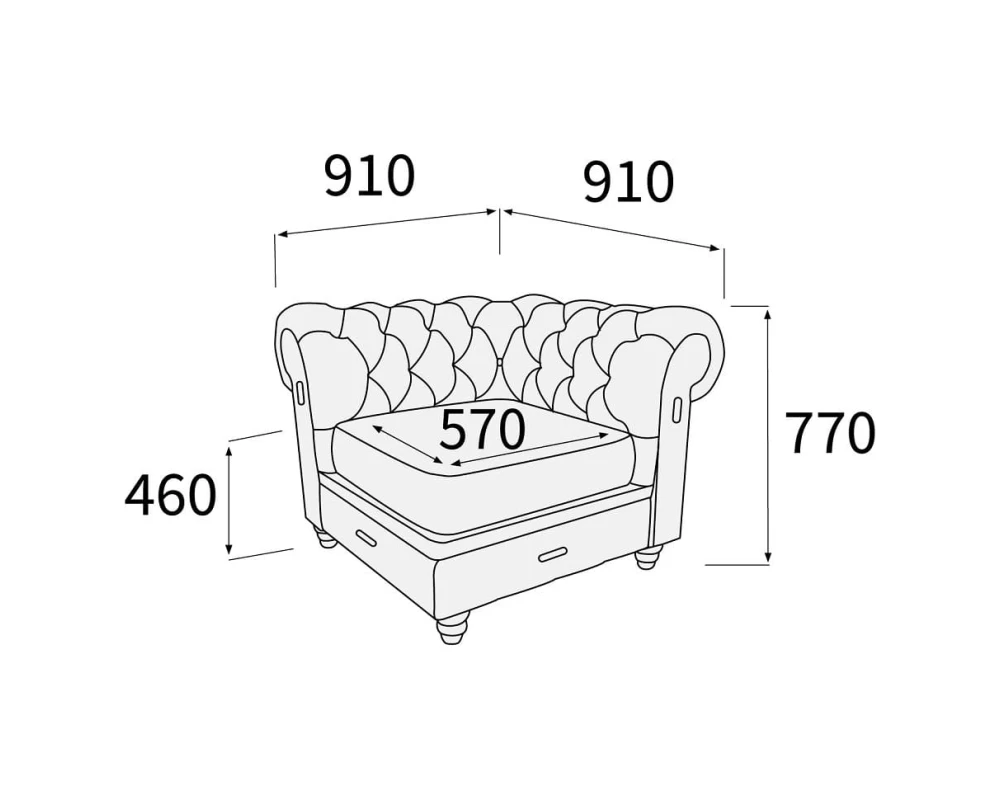 Модуль угловой Альфа Честер