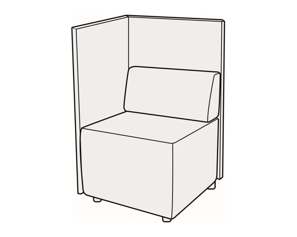 Модуль 1-номест. с левым подл-комкупе Гамма купе