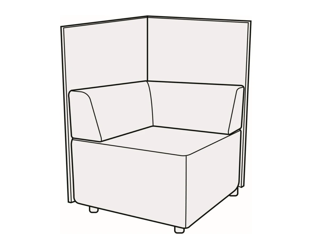 Модуль угловой купе Гамма купе