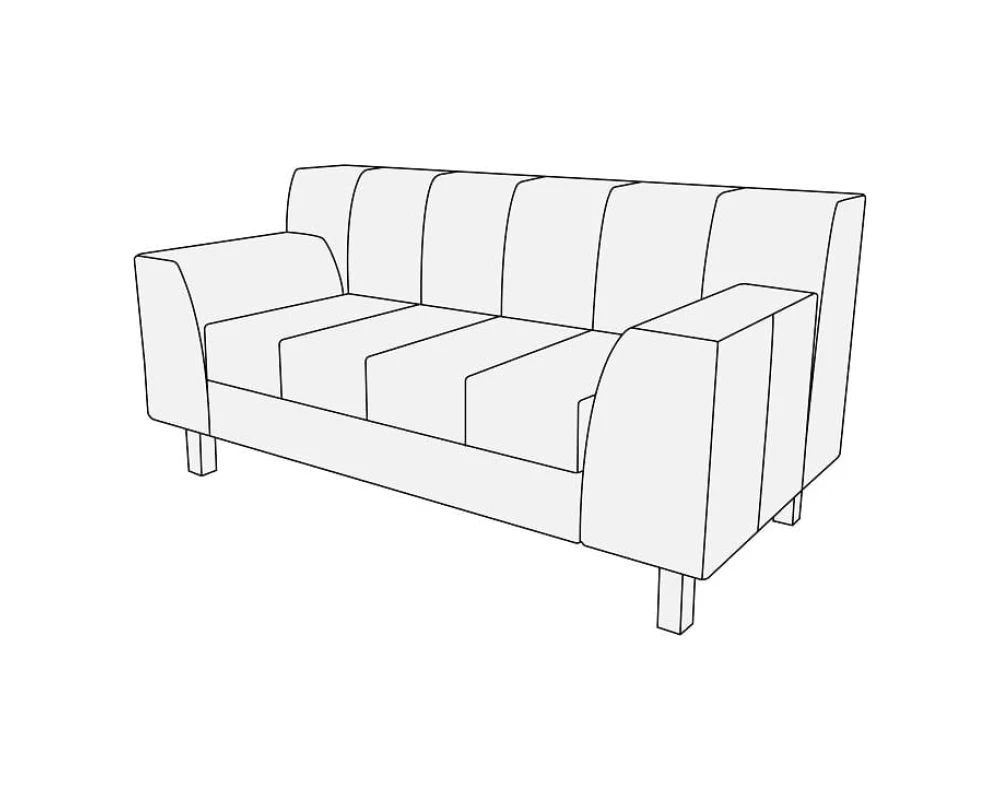 Диван 3-х местный Лима