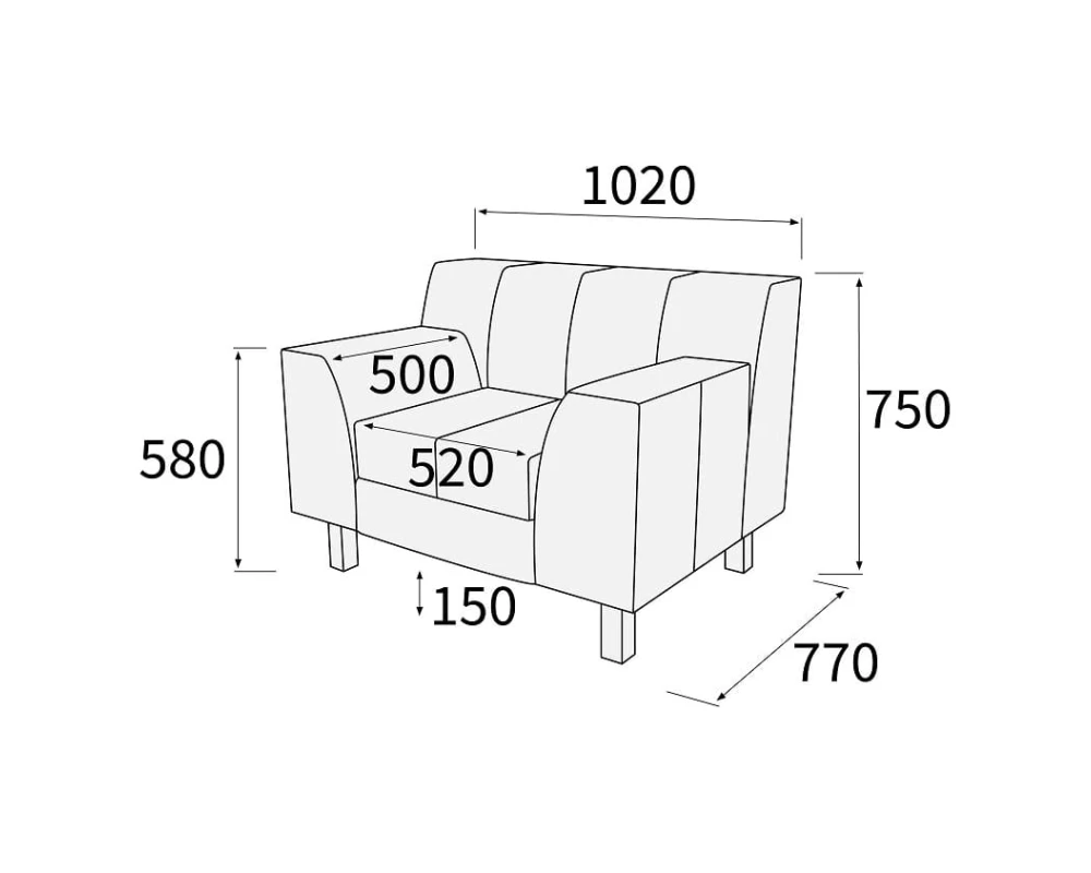 Кресло Лима