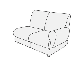 Модуль 2-х мест. с лев./прав. подл-ком Матрикс images