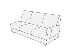 Модуль 3-х мест. с лев./прав. подл-ком Матрикс images