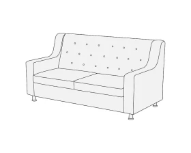 Диван 3-х местный МирЭль Люкс images