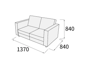 Диван 2-х местный Омега-лайт images