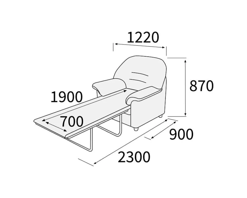 Кресло с механизмом Премьер