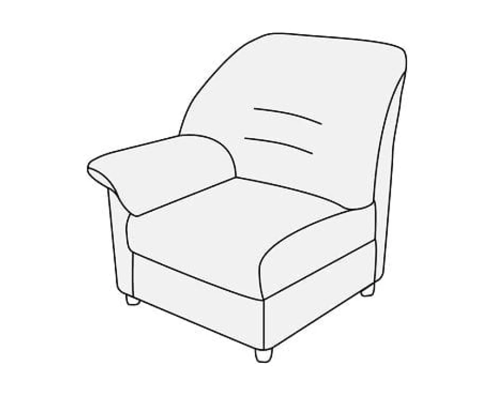 Модуль 1-но мест. с лев./прав. подл-ком Премьер