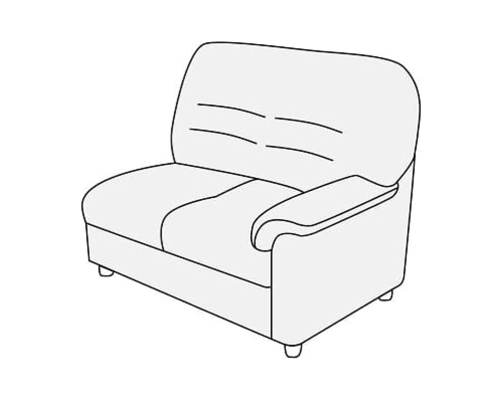 Модуль 2-х мест. с лев./прав. подл-ком Премьер