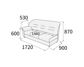 Модуль 3-х мест. с лев./прав. подл-ком Премьер images