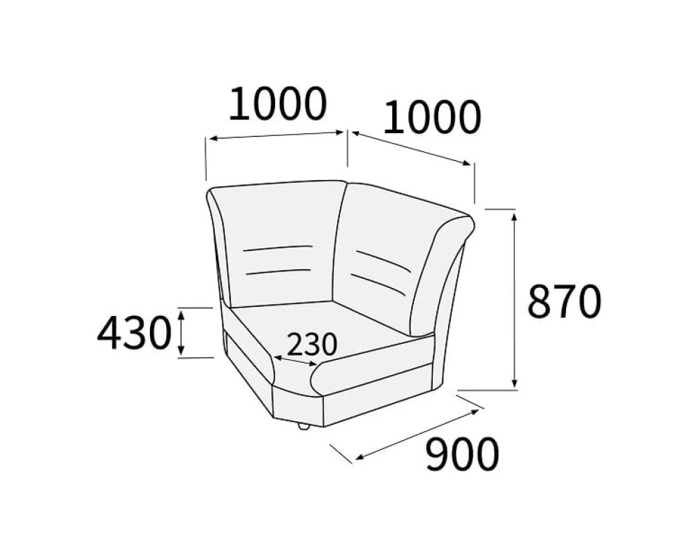 Модуль угловой Премьер