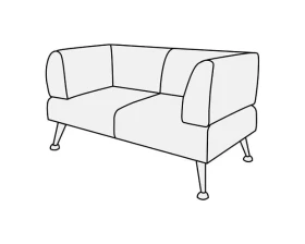 Диван 2-х местный Вейт images