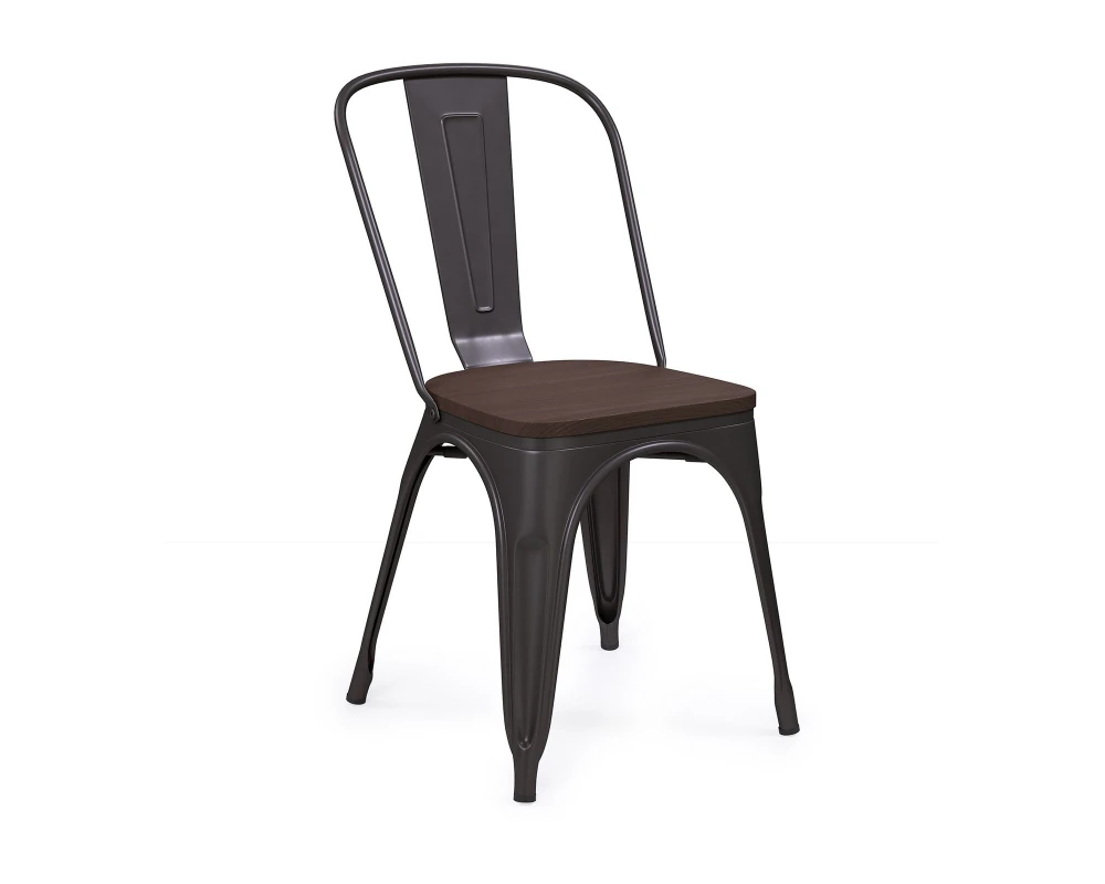 Стул металлический Бистро Вуд / Bistro Wood