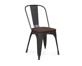 Стул металлический Бистро Вуд / Bistro Wood images