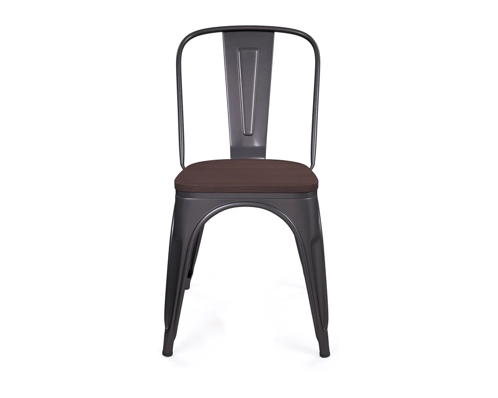 Стул металлический Бистро Вуд / Bistro Wood