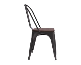Стул металлический Бистро Вуд / Bistro Wood images
