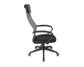 Кресло Бюрократ CH-607 Сетка/ Ткань, Темно-серый images