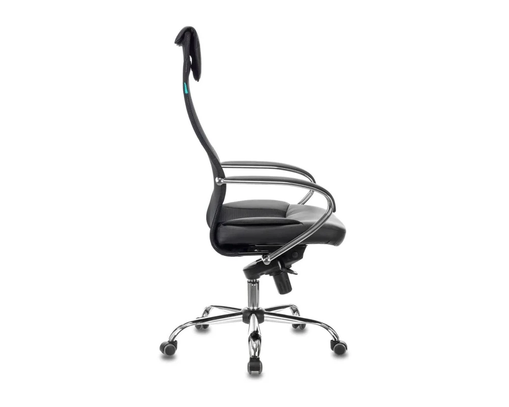 Кресло Бюрократ CH-609SL Сетка/ Ткань, Черный