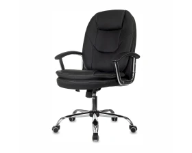 Кресло Бюрократ CH-868SL Экокожа, Черный images