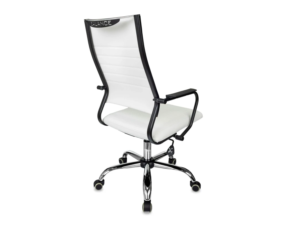 Кресло Бюрократ CH BALANCE SL Line Экокожа, Белый